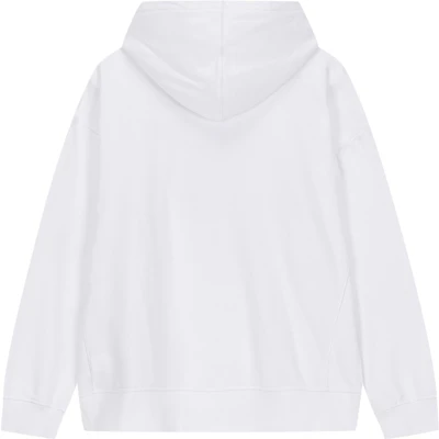 Calvin Klein 白色宽松字母刺绣抓绒连帽衫 40HM256YAA Lookbook Calvin Klein 白色宽松字母刺绣抓绒连帽衫 40HM256YAA