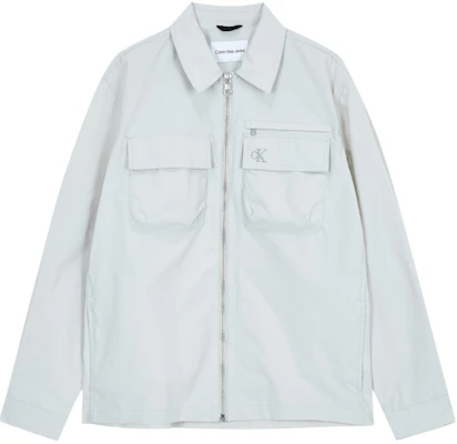 Calvin Klein 白色極簡口袋長袖夾克 J325507-PC8 Buy Calvin Klein 白色極簡口袋長袖夾克 J325507-PC8
