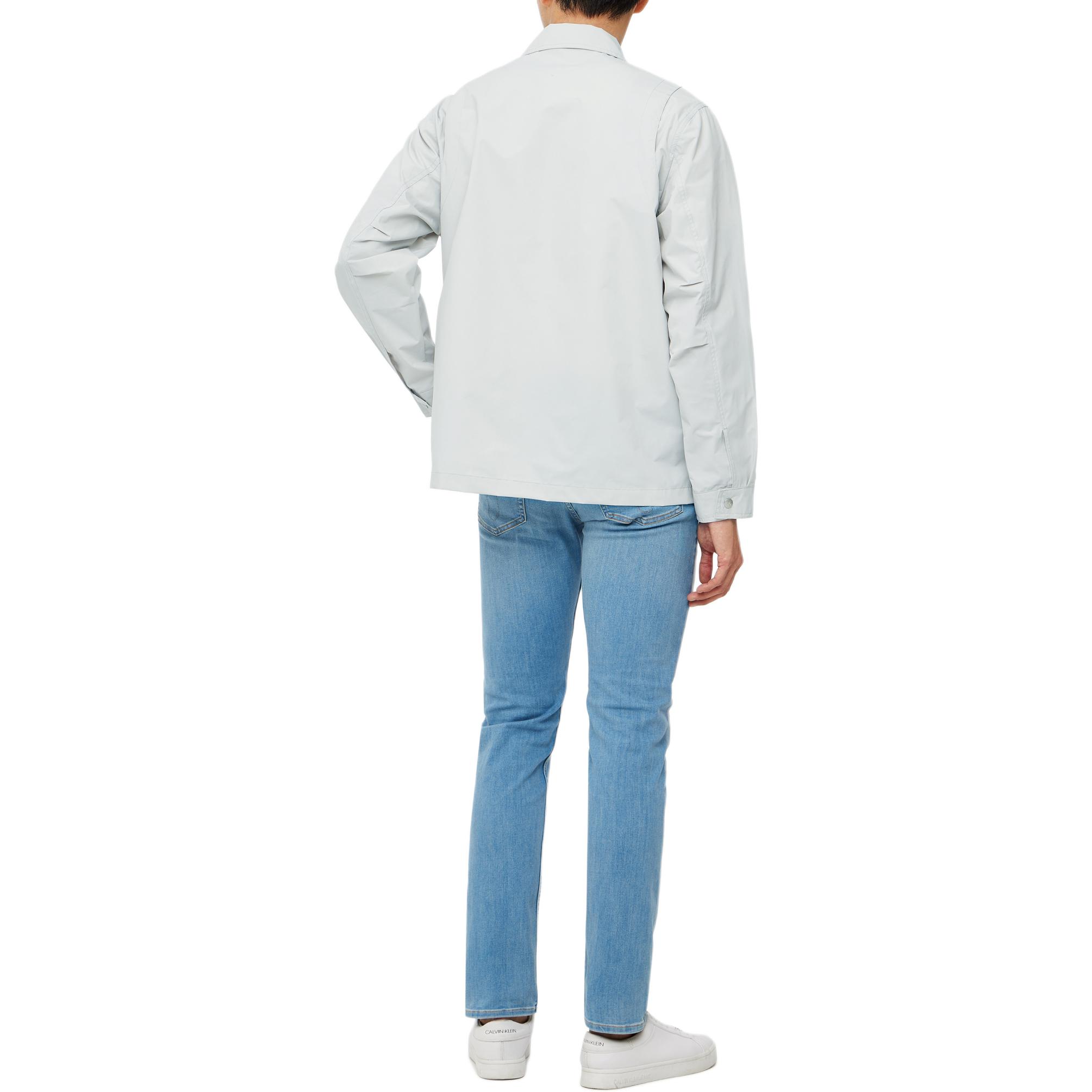 Details for Calvin Klein 白色極簡口袋長袖夾克 J325507-PC8