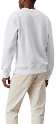 CK白色圆领印花标志卫衣 J30J314536-YAF Purchase CK白色圆领印花标志卫衣 J30J314536-YAF