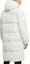 Shop カルバン・クライン ホワイト 男女兼用 フード付き ロング ダウンジャケット J323237-PRF