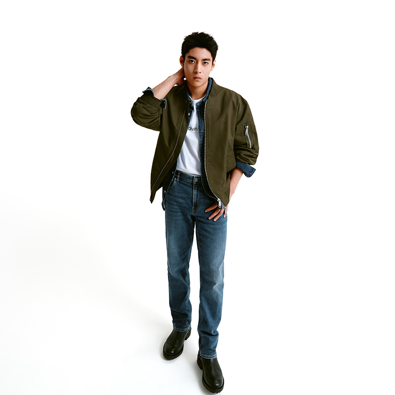 Cheap 卡尔文克莱因男士防风防水户外棒球夹克. J327097