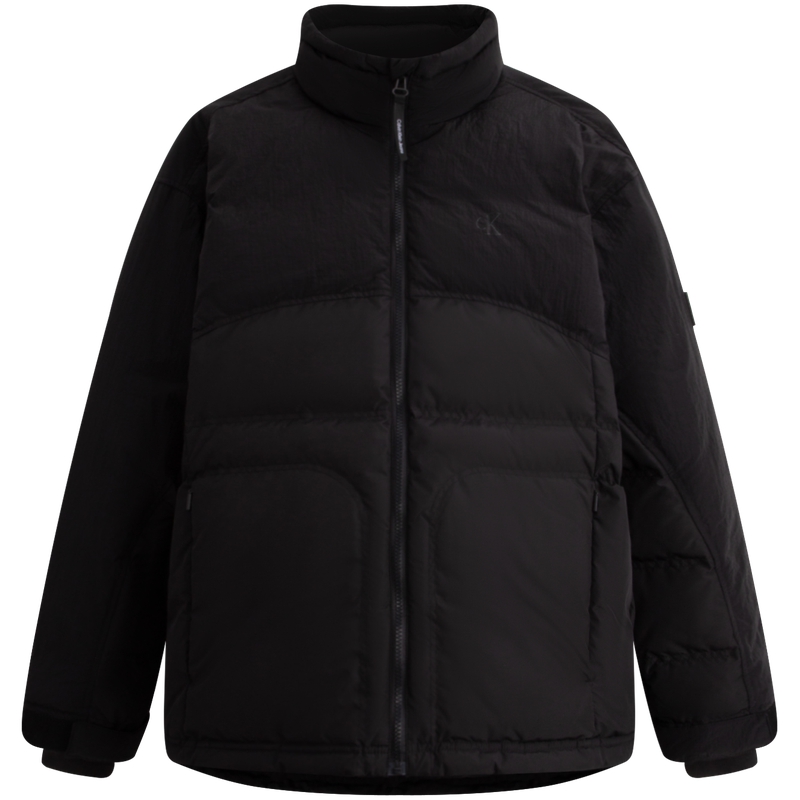 Calvin Klein Winter Check Patchwork Down Jacket Unisex J324430