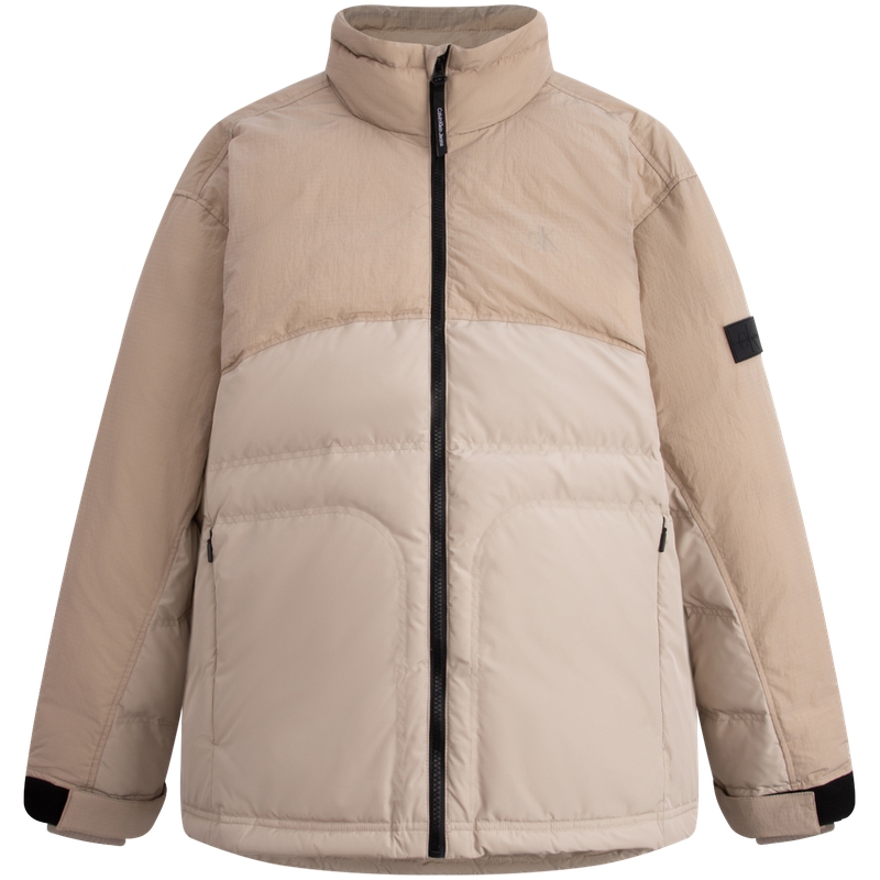 Calvin Klein Winter Check Patchwork Down Jacket Unisex J324430 圖 6