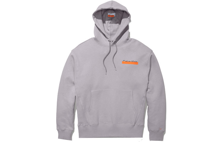 Calvin Klein Heron Preston Logo Hoodie Unisex Gray 40186UB-020
