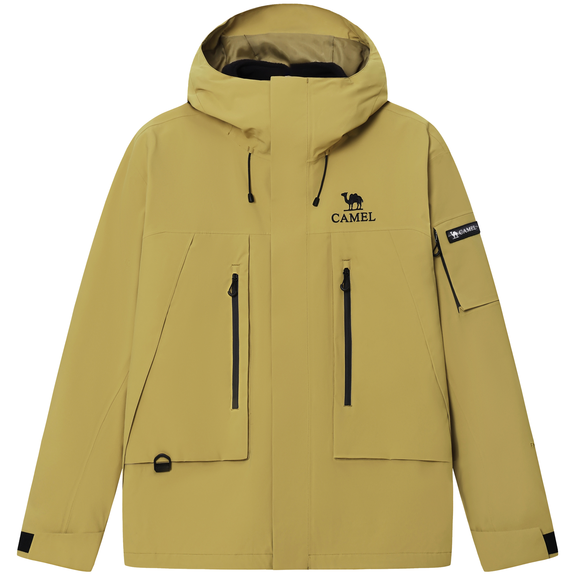 CAMEL All-Weather Outdoor Jacket NR99 Waterproof Windproof Fleece 3-in-1 Unisex A34CA18673