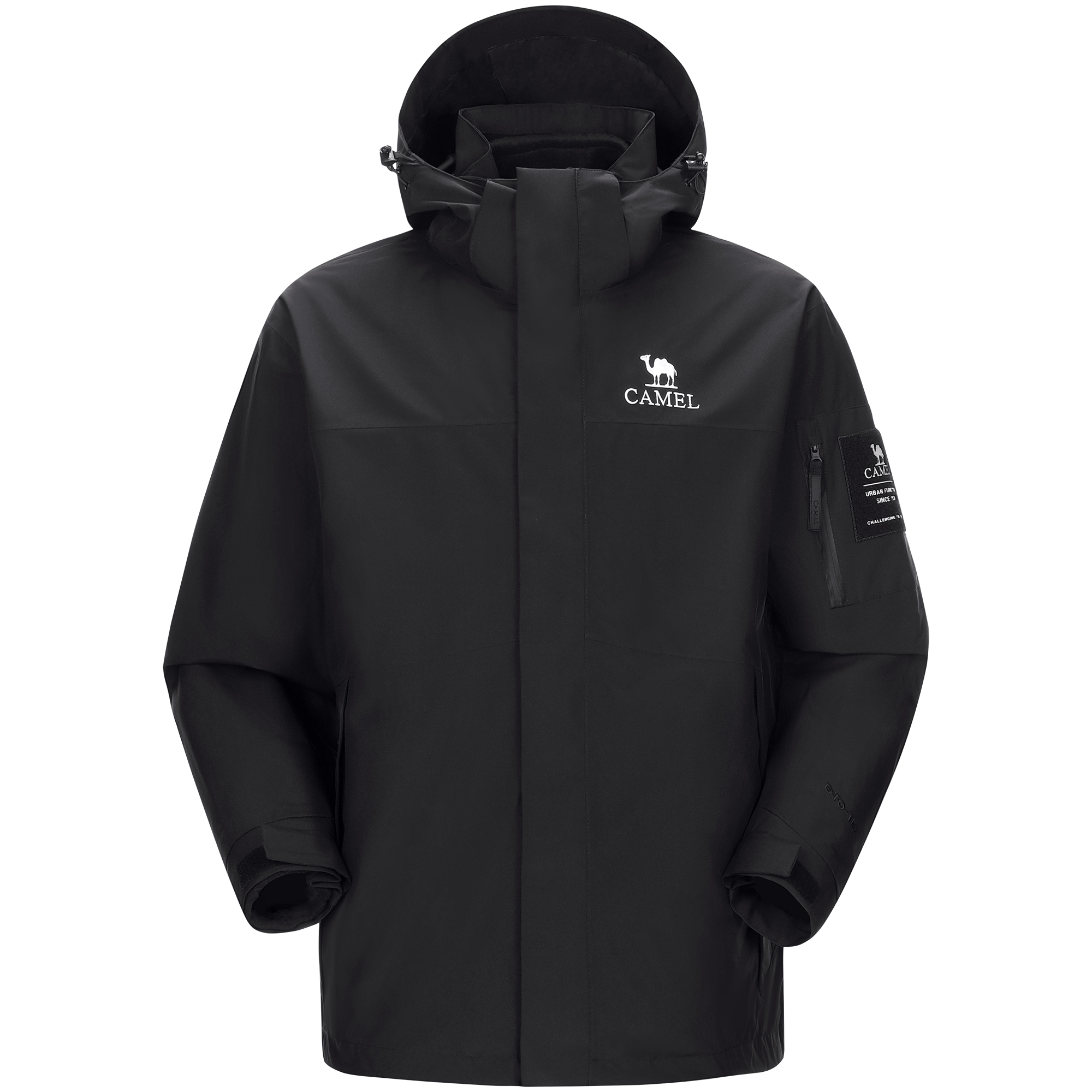 CAMEL All-Weather Series 3-in-1 Waterproof Windproof Jacket Unisex. A34CATR808