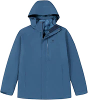 CAMEL All-Weather Series Solid Color 3-in-1 Hooded Windbreaker Jacket A1W231153 CAMEL All-Weather Series Solid Color 3-in-1 Hooded Windbreaker Jacket A1W231153