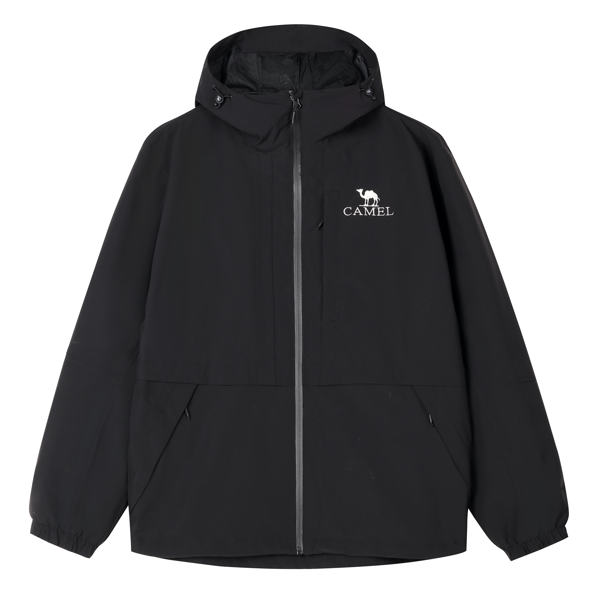 CAMEL All-Weather Storm Waterproof Breathable Hiking Jacket for Men Outdoor A13CATG112