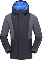 CAMEL All-Weather Waterproof Colorblock Hooded Jacket A1W218144 CAMEL All-Weather Waterproof Colorblock Hooded Jacket A1W218144