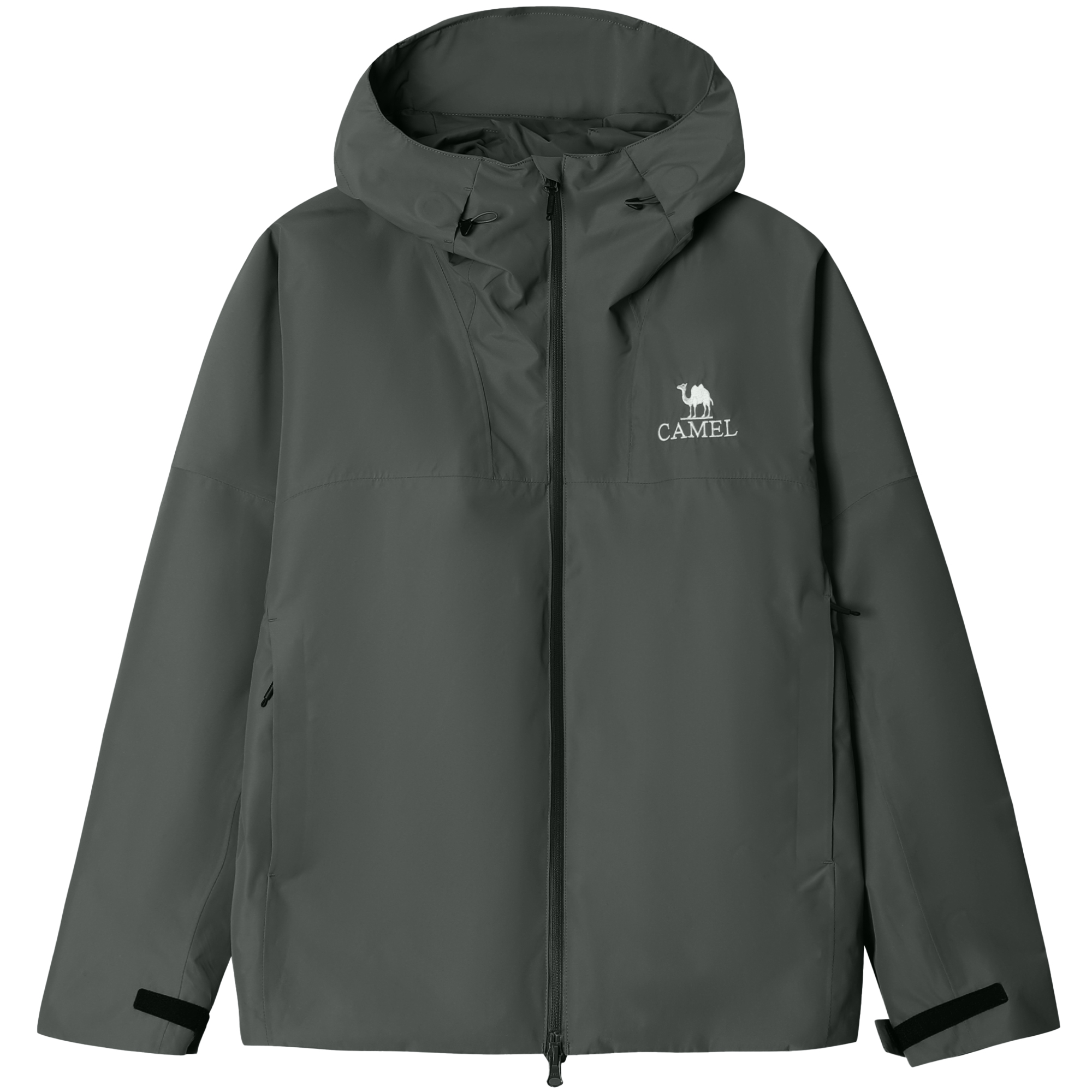 CAMEL All-Weather Waterproof Hooded Lightweight Jacket Unisex Outdoor Wear A13CATR157