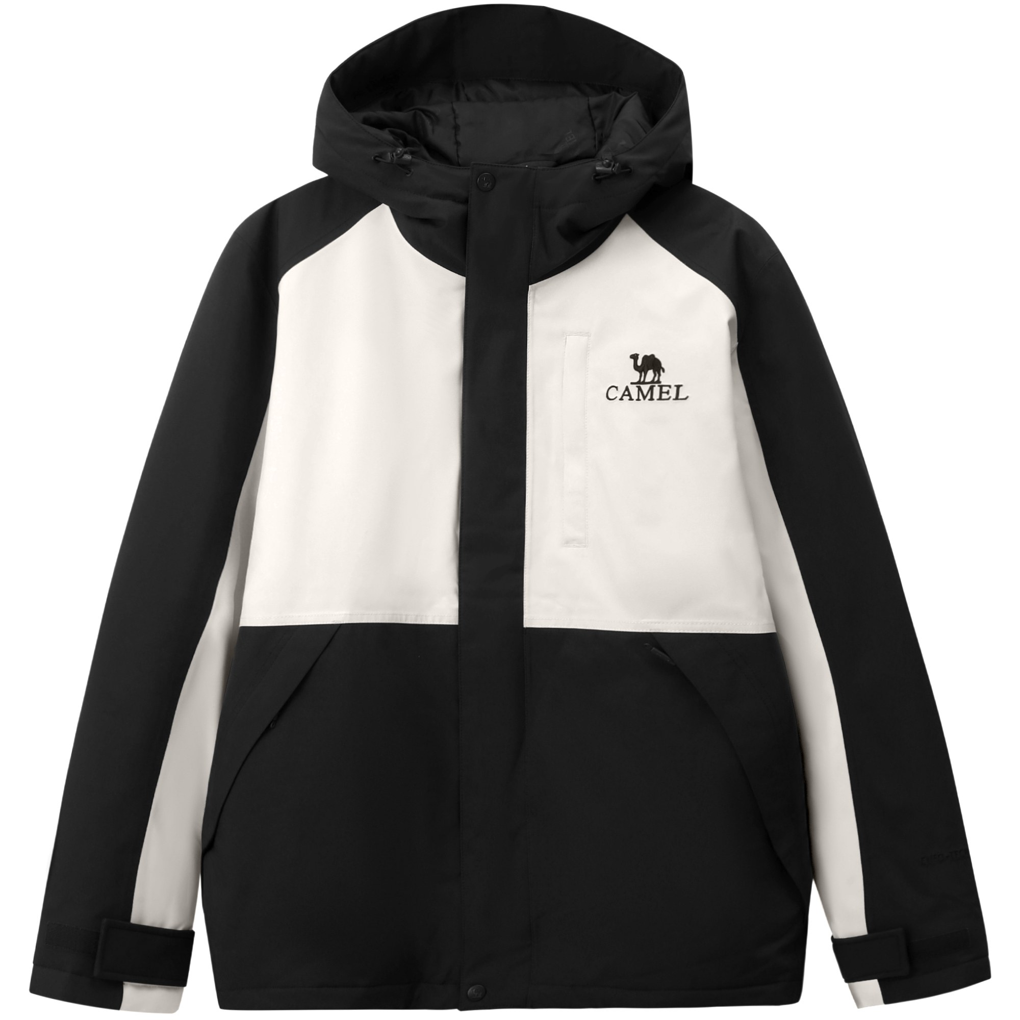 CAMEL All-Weather Waterproof Outdoor Jacket - Colorblock, Durable & Antistatic A13CA9D113
