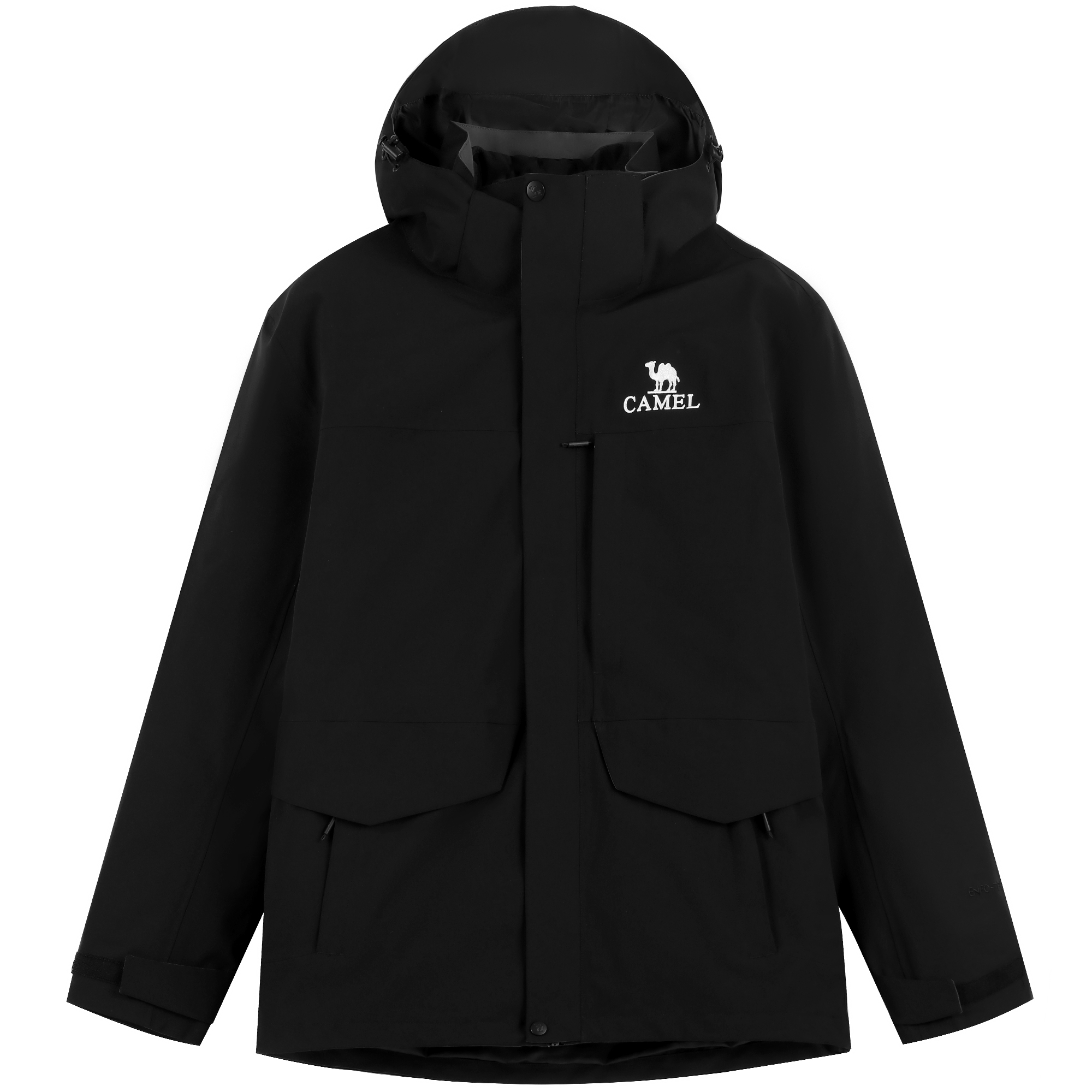 CAMEL All-Weather Waterproof Windproof 3-in-1 Detachable Hood Jacket A13CA6B006