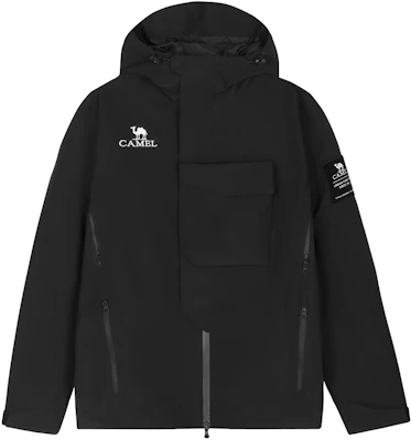 CAMEL All-Weather Waterproof Windproof Breathable Black Outdoor Jacket A13CATR066 Buy CAMEL All-Weather Waterproof Windproof Breathable Black Outdoor Jacket A13CATR066