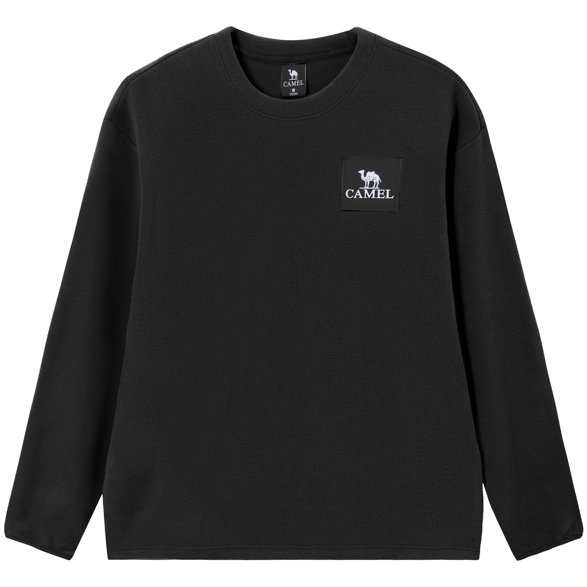 CAMEL Capsule Series Basic Logo Fleece Crewneck Sweatshirt Unisex. A14CA5J772