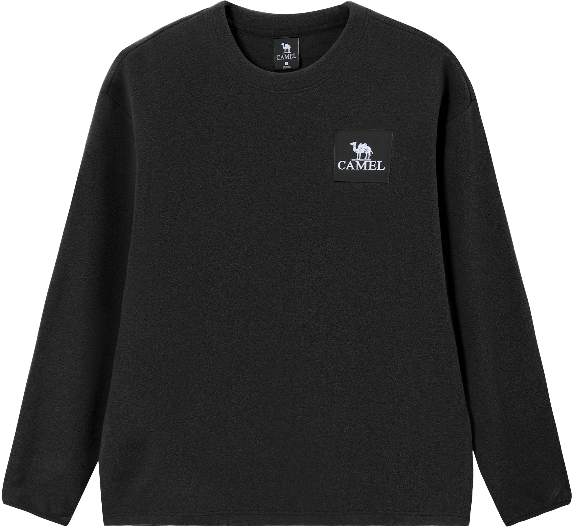 camel-capsule-series-basic-logo-fleece-crewneck-sweatshirt-unisex-a14-ca-5-j772