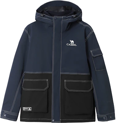 CAMEL Capsule Series Urban Outdoor Colorblock Waterproof Windproof Jacket A13CA45122 Buy CAMEL Capsule Series Urban Outdoor Colorblock Waterproof Windproof Jacket A13CA45122