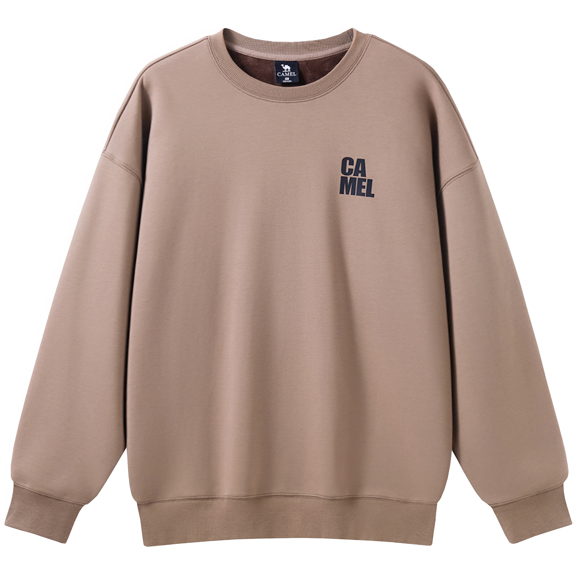 CAMEL City Functional Series Unisex Loose-fit Anti-static Printed Sweatshirt M34CA88743