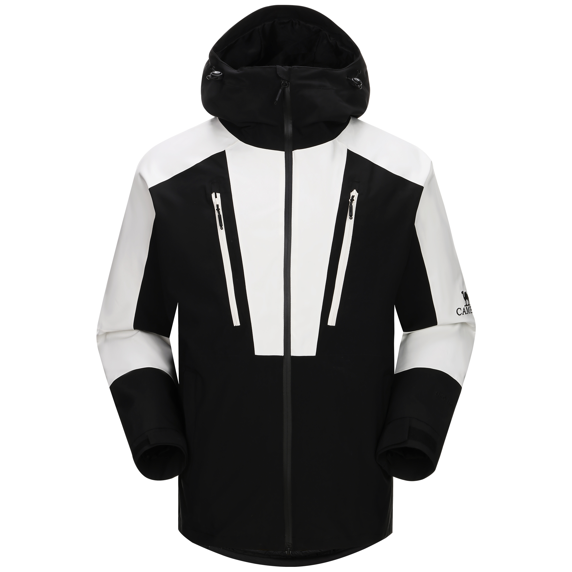 CAMEL Color-Block Waterproof Windproof Breathable Outdoor Jacket Unisex 733CA70002