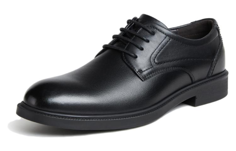 Order 駱駝(CAMEL) 舒適防滑輕便 商務通勤 正裝皮鞋 男款 黑色