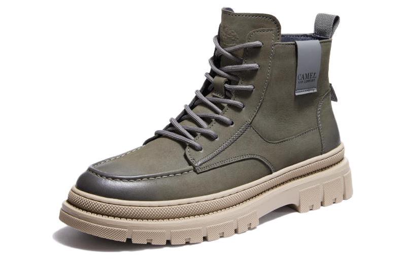 CAMEL CROWN 'British Style Fleece-Lined Short Martin Boots' 圖 2