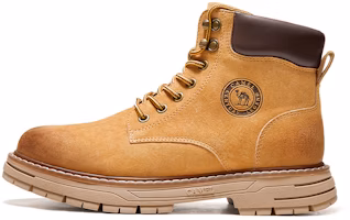 CAMEL CROWN 'British Workwear Short Outdoor Boots - Yellow' G13W076002 CAMEL CROWN 'British Workwear Short Outdoor Boots - Yellow' G13W076002