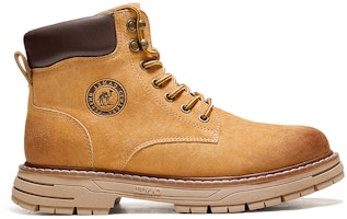 骆驼皇冠英伦工装短靴 - 黄色 G13W076002 Order 骆驼皇冠英伦工装短靴 - 黄色 G13W076002