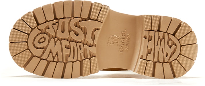 Botas Cortas Outdoor Camel Crown Estilo British Workwear - Amarillo G13W076002 Details for Botas Cortas Outdoor Camel Crown Estilo British Workwear - Amarillo G13W076002