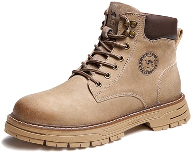 Botas Cortas Outdoor Camel Crown Estilo British Workwear - Amarillo G13W076002 1
