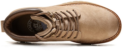 骆驼皇冠英伦工装短靴 - 黄色 G13W076002 2