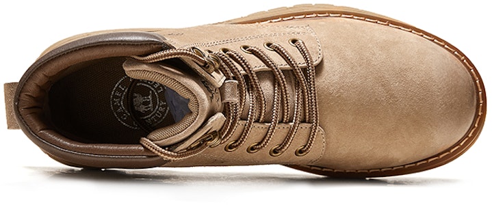 Botas Cortas Outdoor Camel Crown Estilo British Workwear - Amarillo G13W076002 2