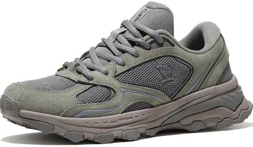 CAMEL CROWN Afternoon Tea 2.0 Retro Suede Kasut Rendah 'Jogger Ringan Plus Velvet' X13C097031C 1