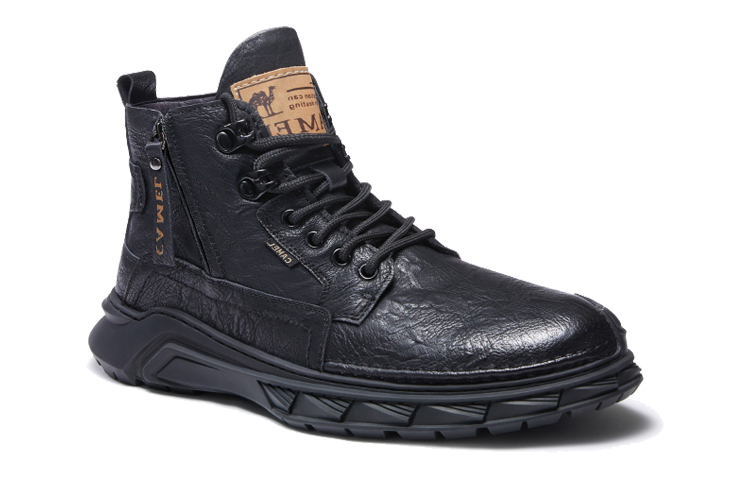 Lookbook CAMEL駱駝 舒適百搭 及踝 馬丁靴 男款