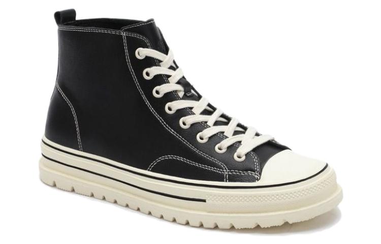 CAMEL CROWN Canvas Mid-Top 'Patchwork Elastic Versatile Thick Sole' 圖 2