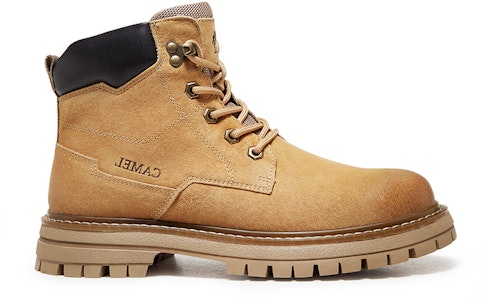 骆驼皇冠经典短款黄色户外靴 GE12235388-1 Order 骆驼皇冠经典短款黄色户外靴 GE12235388-1