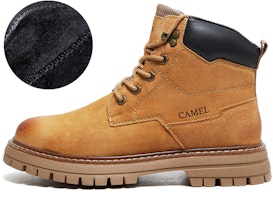 CAMEL CROWN Classic Short Boots 'Yellow Outdoor Velvet Lined' GE12235388R CAMEL CROWN Classic Short Boots 'Yellow Outdoor Velvet Lined' GE12235388R