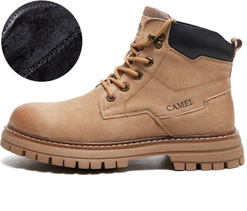 CAMEL CROWN But Kasut Pendek Klasik 'Kuning Outdoor Berlapik Baldu'. GE12235388R Sizing CAMEL CROWN But Kasut Pendek Klasik 'Kuning Outdoor Berlapik Baldu'. GE12235388R