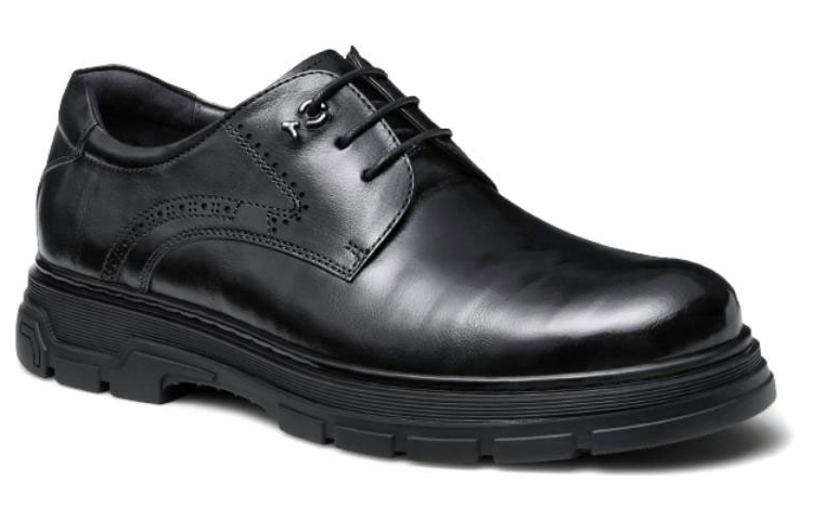 CAMEL CROWN CMFT Slip-Resistant Dress Shoes 'Black' 圖 2