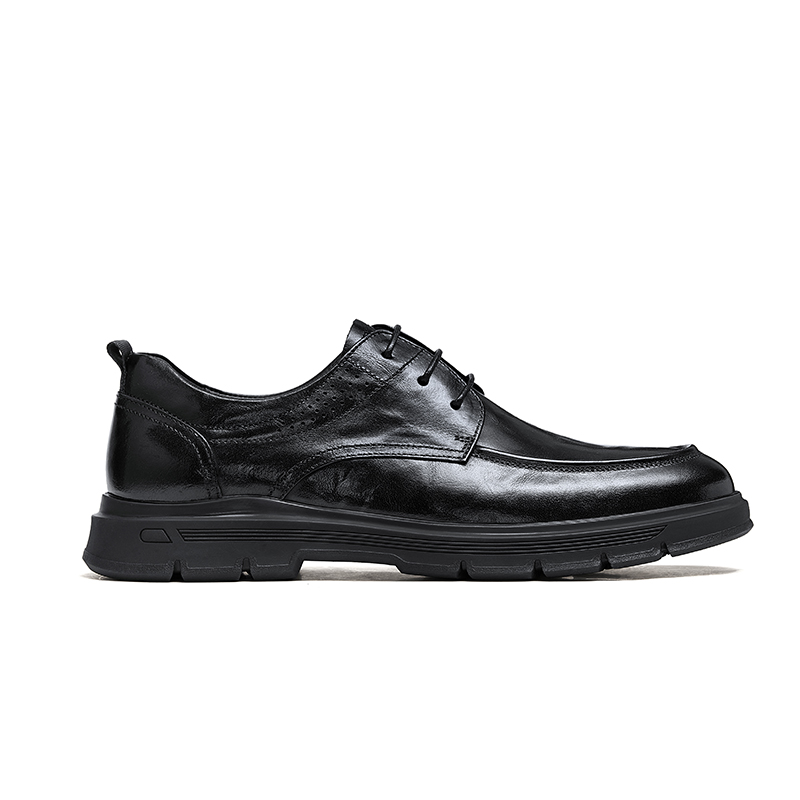 Lookbook CAMEL駱駝 頭層牛皮 舒適厚底 正裝皮鞋 男款