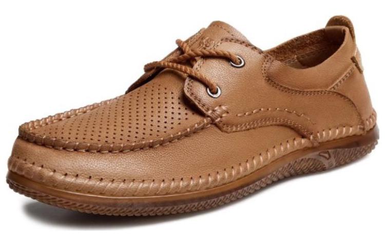 CAMEL CROWN Formal Shoes 'Yellow Brown Business Commute' GMS2210061