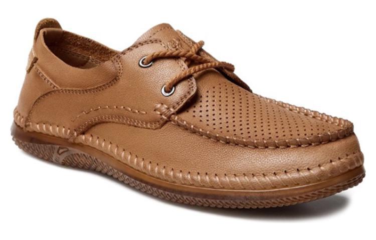 Order Kasut Formal CAMEL CROWN 'Kuning Coklat Perniagaan Komuter' GMS2210061