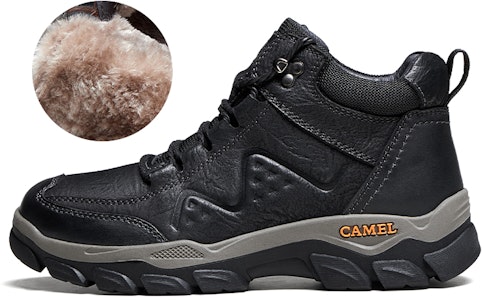 CAMEL CROWN Sepatu Mendaki Fleece Hangat High-Top Gunung G13W307083 Buy CAMEL CROWN Sepatu Mendaki Fleece Hangat High-Top Gunung G13W307083