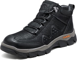 CAMEL CROWN Kasut Tinggi 'Fleece Hangat Mendaki Gunung' G13W307083 Lookbook CAMEL CROWN Kasut Tinggi 'Fleece Hangat Mendaki Gunung' G13W307083