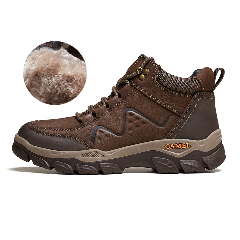 Sizing 캐멀크라운 하이탑 등산화 (따뜻한 플리스) G13W307083