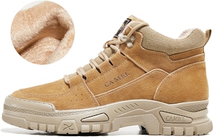 CAMEL CROWN High-Top Outdoor 'Comfort Plush' Kasut Selesa Luar Tinggi. GE12247126R 3