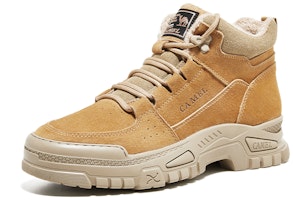 CAMEL CROWN High-Top Outdoor 'Comfort Plush' Kasut Selesa Luar Tinggi. GE12247126R 4