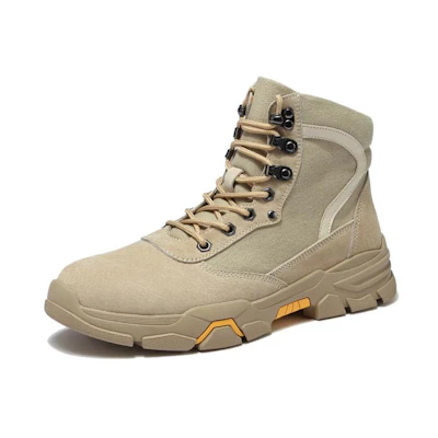 CAMEL CROWN High-Top Outdoor Boot 'Slip-Resistant'