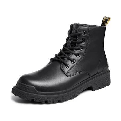 CAMEL CROWN High-Top Outdoor Boot 'Warm Black'