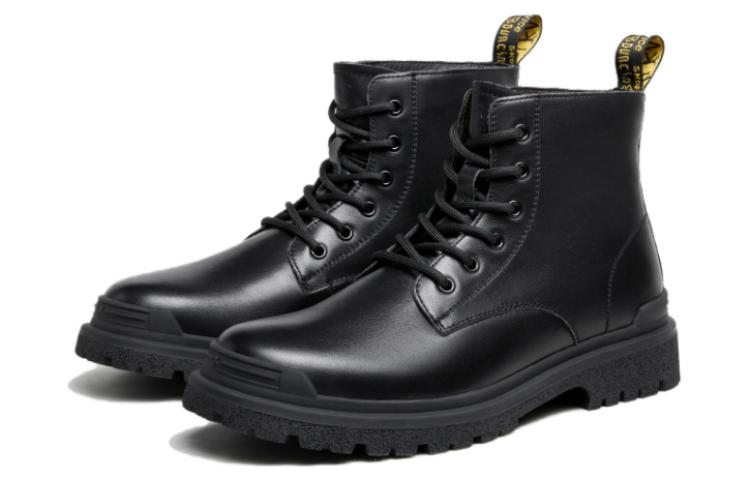 Order CAMEL CROWN Boot Tinggi Luar 'Warm Black' A142289114