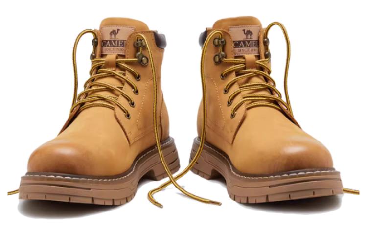 CAMEL CROWN High-Top Outdoor Boots 'Desert Yellow' 圖 3